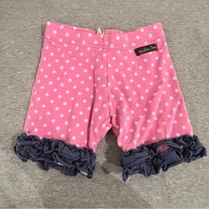 Matilda Jane Pink and White Polka Dot Shorts